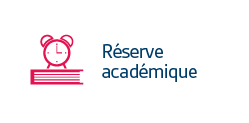 R&eacute;serve acad&eacute;mique.